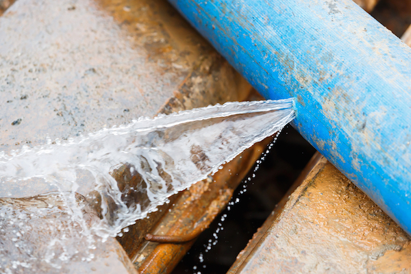 water pipe leak detection